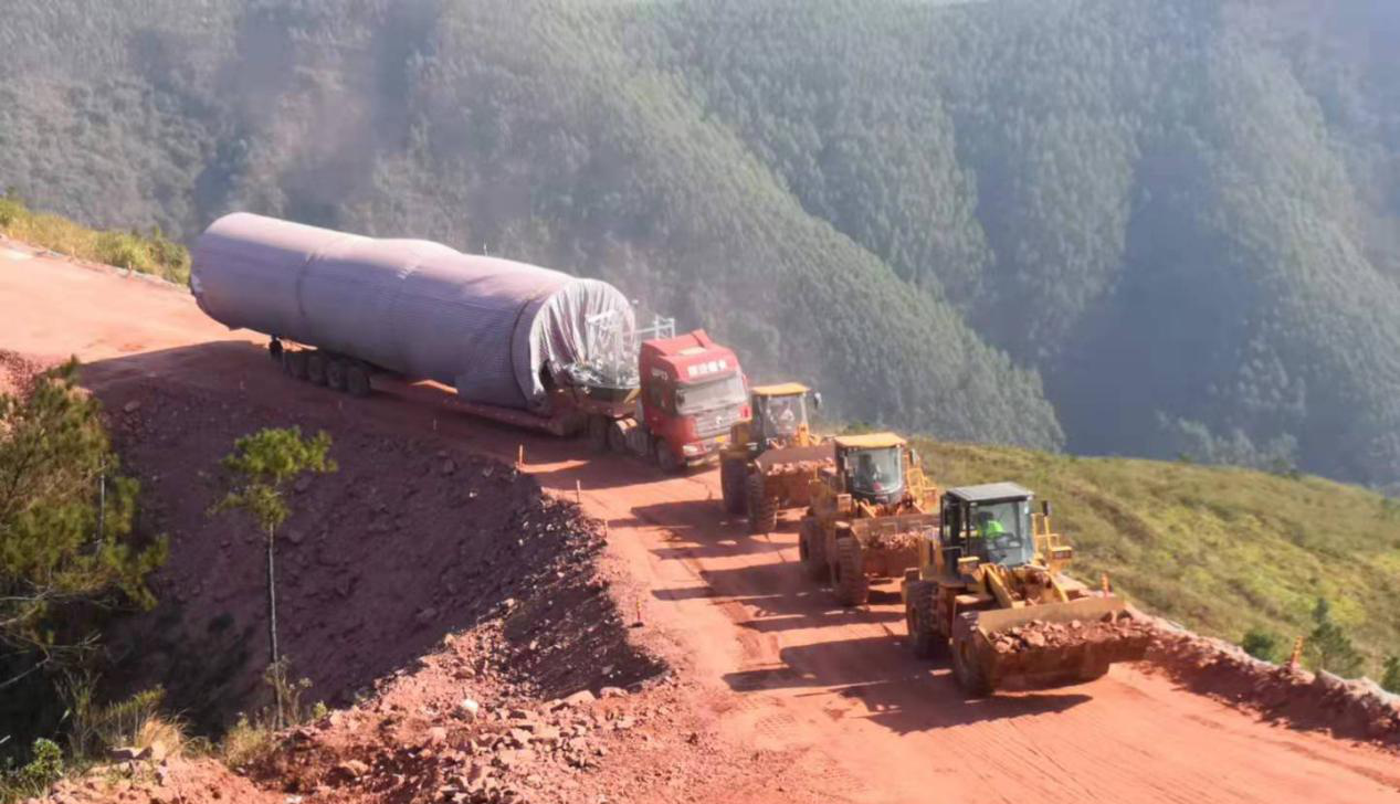 风电塔筒:山地运输副本